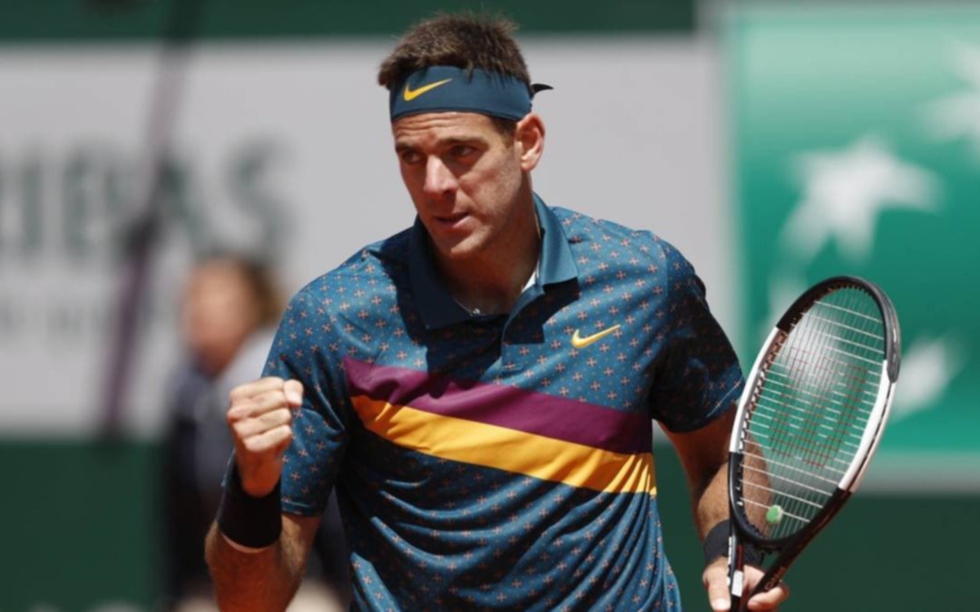 Delpo derrotó a Thompson en tres sets y avanzó a octavos de Roland Garros