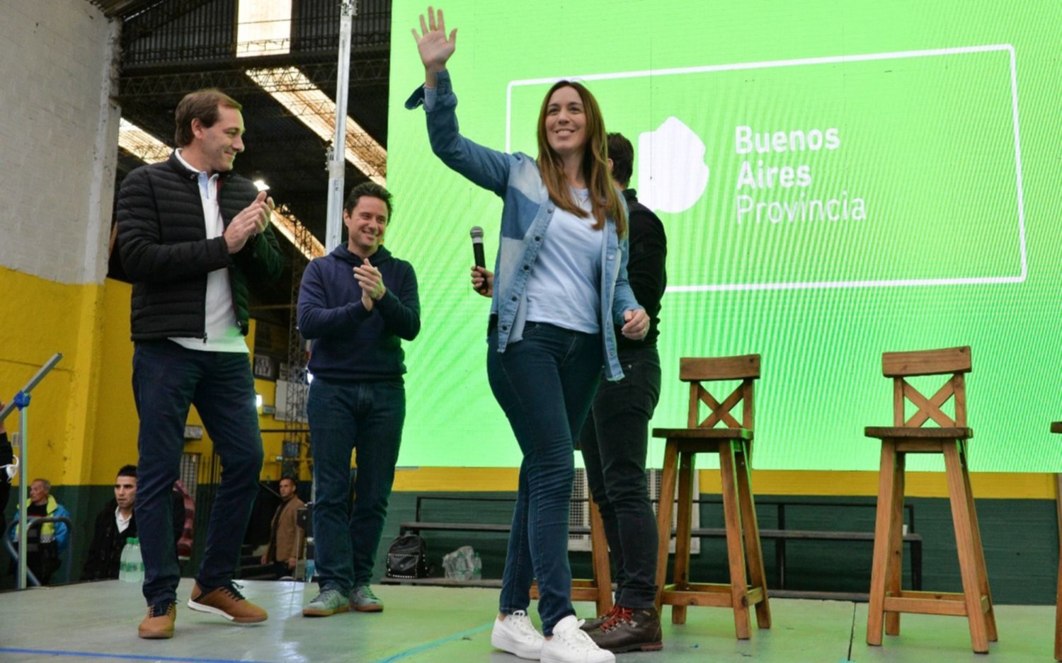 Vidal participó de una mesa educativa en La Plata con más de 1.300 docentes