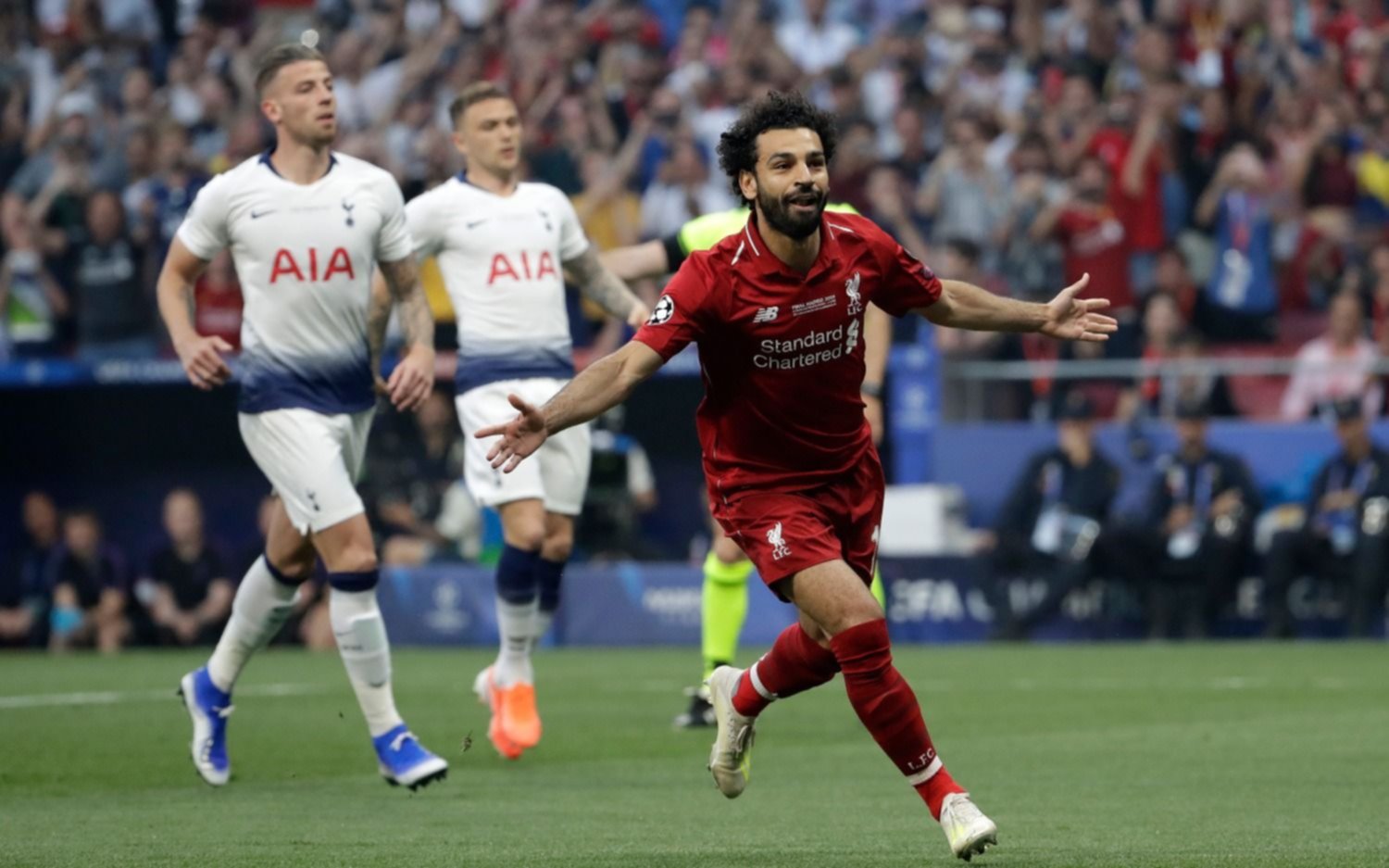Liverpool venció 2 a 0 al Tottenham y es el campeón de la Champions League