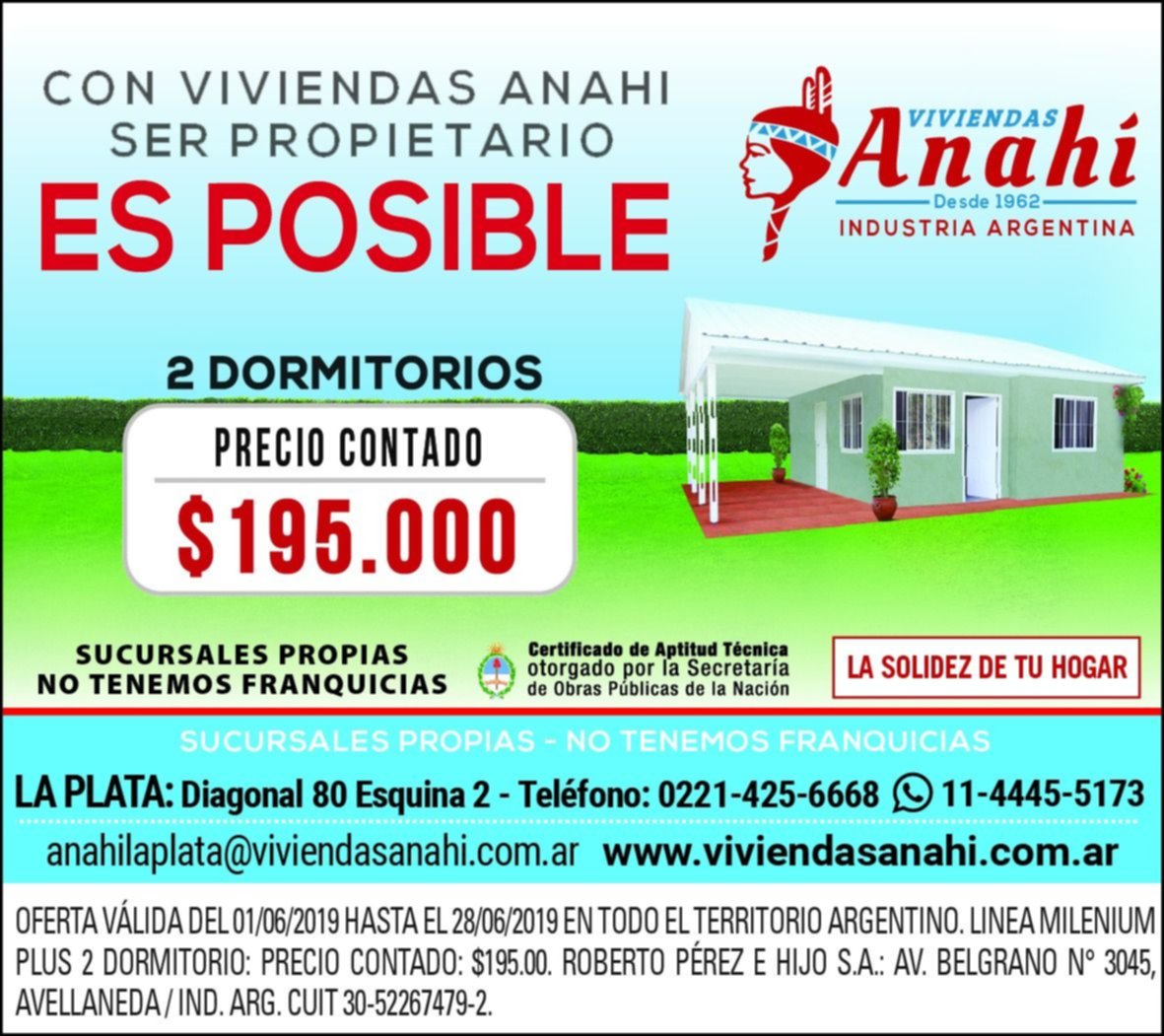 Viviendas Anahí te espera con grandes oportunidades