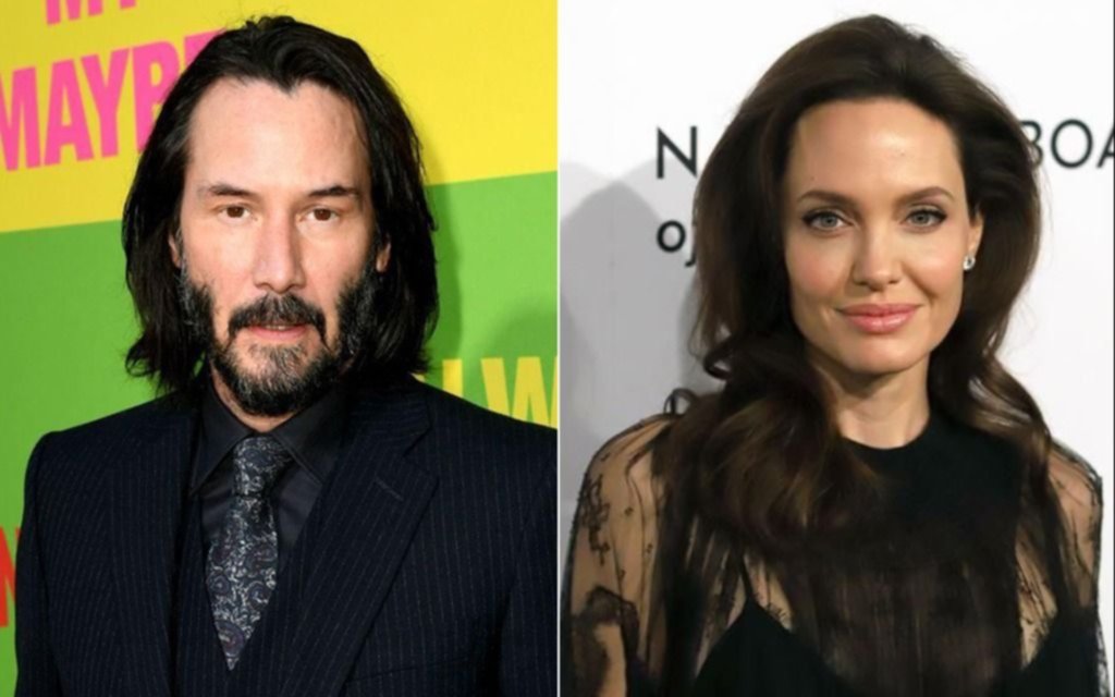 En medio de rumores de romance, Marvel quiere unir a Reeves con Jolie