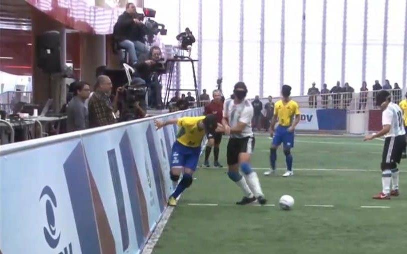 Los Murciélagos debutaron en la Copa América con un empate sin goles ante Brasil