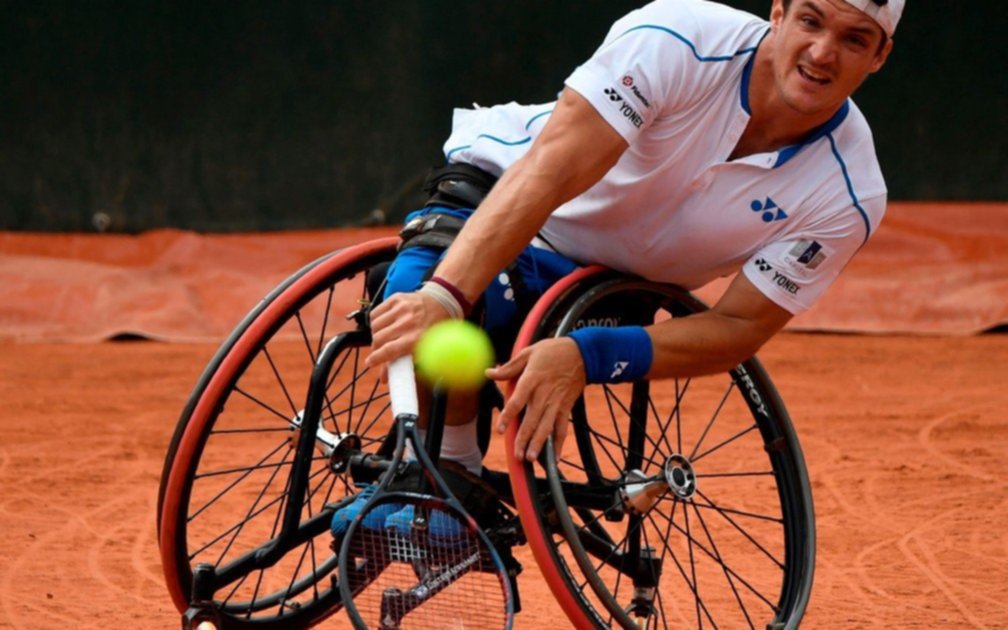 El argentino Fernández accedió a la final de Roland Garros en tenis adaptado