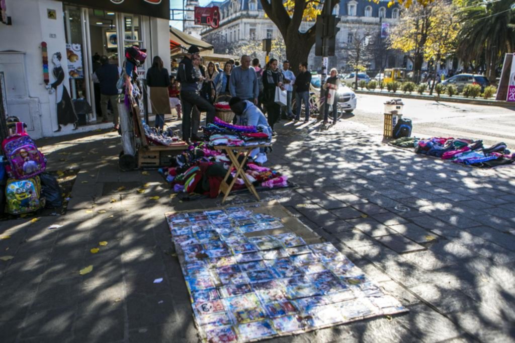 En el resto de la Ciudad, la venta ambulante tuvo un “día normal”