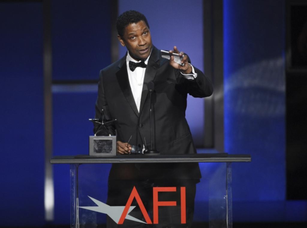 Hollywood celebró el valor de Denzel Washington