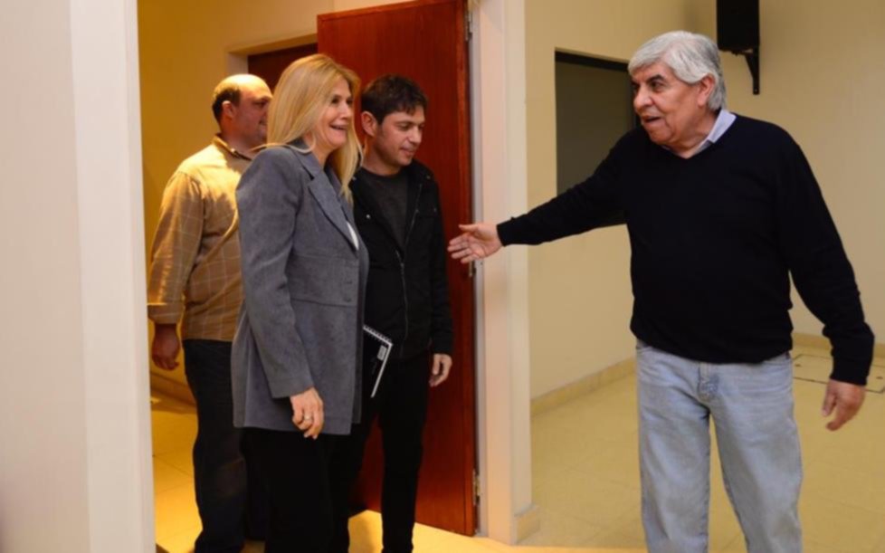 Kicillof y Magario, primera foto de campaña