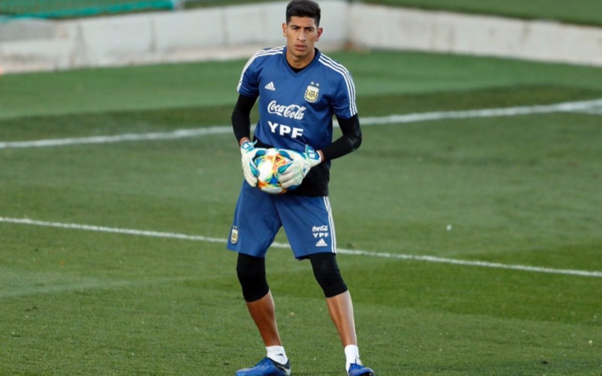 Andrada sufrió un golpe en la rodilla y podría quedar afuera de la Copa América