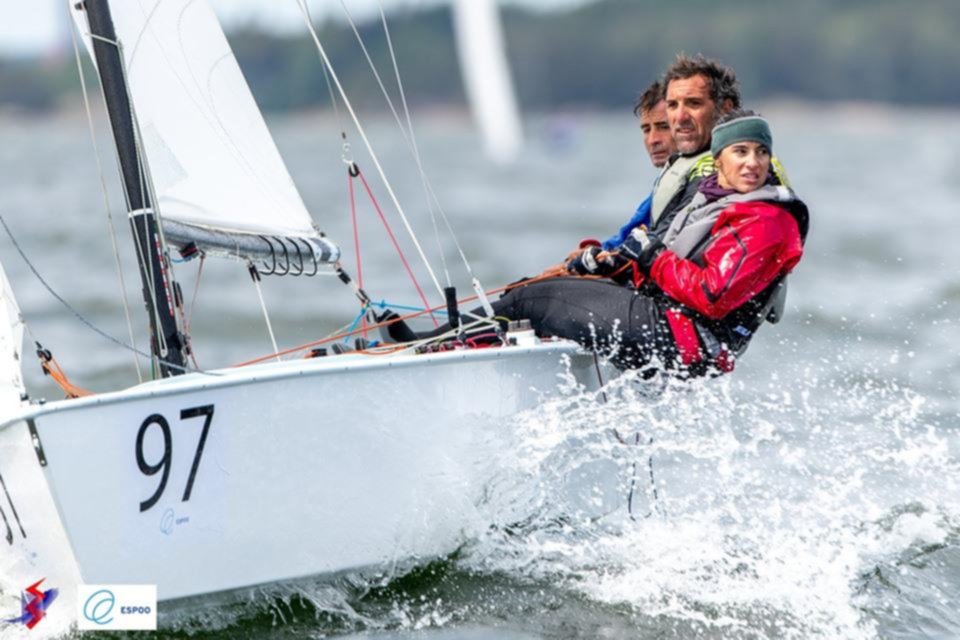 Los platenses Salermo y Giammona se coronaron campeones europeos en Vela