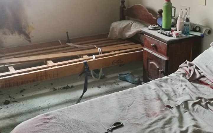 Pánico en clínica psiquiátrica de barrio Norte: paciente incendió una habitación