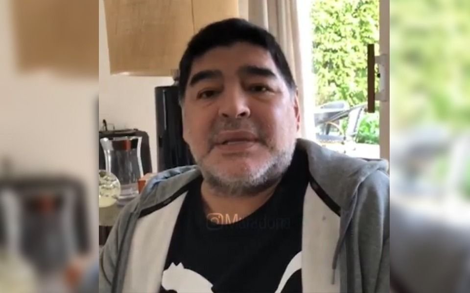 VIDEO.- Maradona habló sobre su salud: "Yo no me estoy muriendo, con eso no se jode"