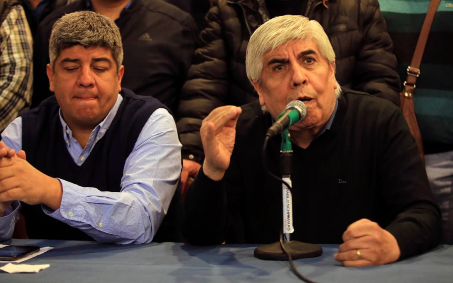 En respuesta, Hugo Moyano descalificó duramente a Macri con insultos