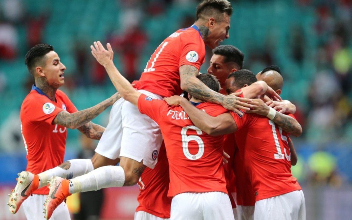 Chile le ganó 2 a 1 con Ecuador y tiene asegurada la clasificación a cuartos de final