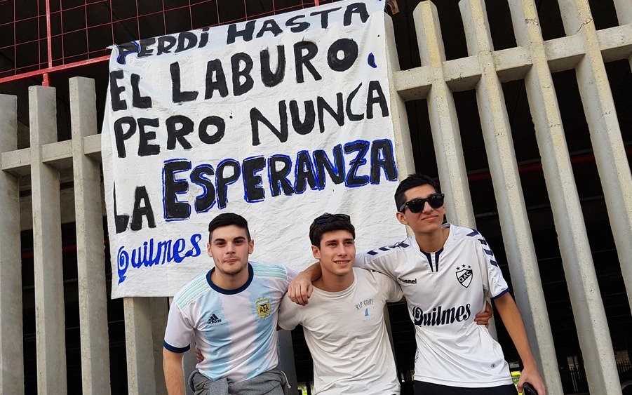 Los amigos argentinos que renunciaron a sus trabajos para seguir a la Selección
