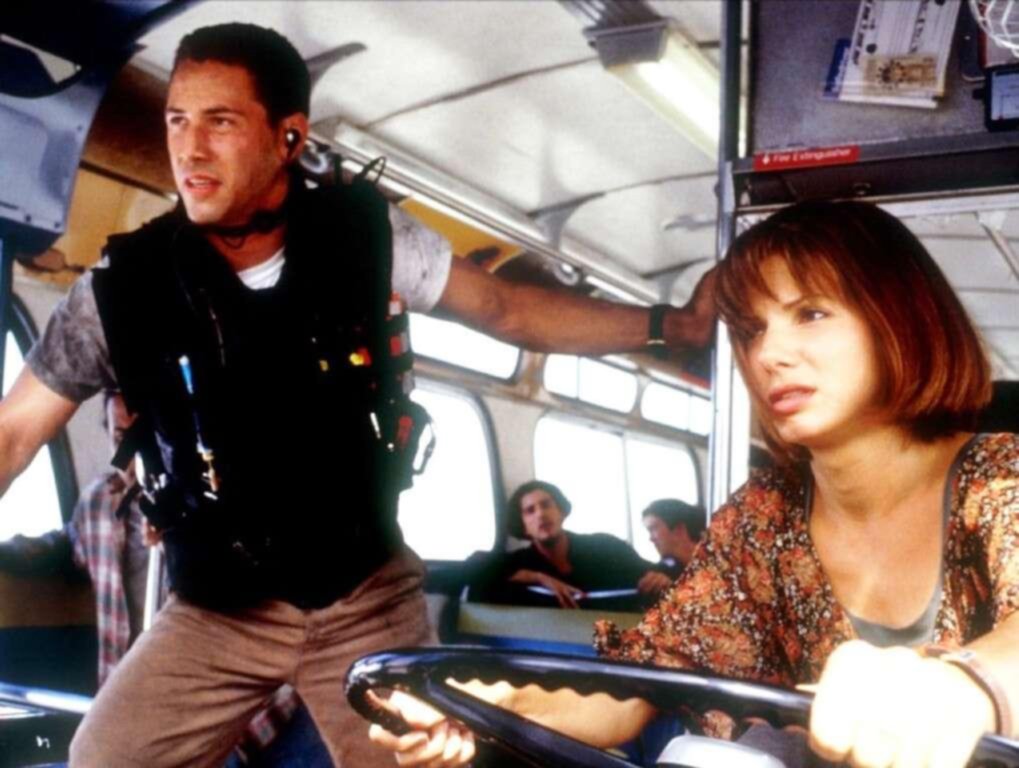 Cómo se imagina Bullock una secuela de “Speed” con Keanu Reeves