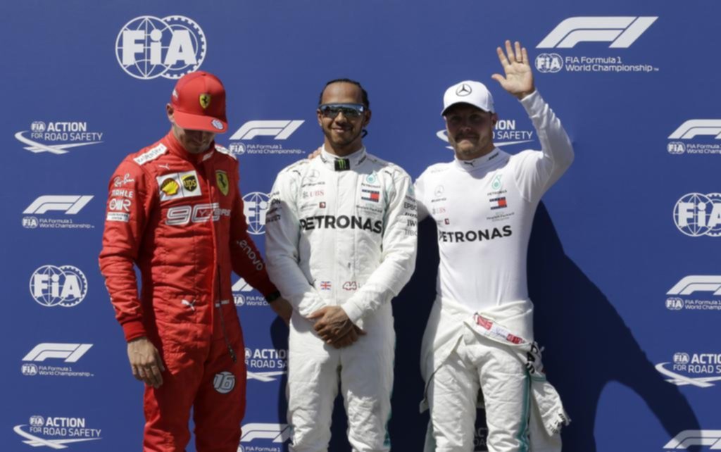 Hamilton largará primero en Francia