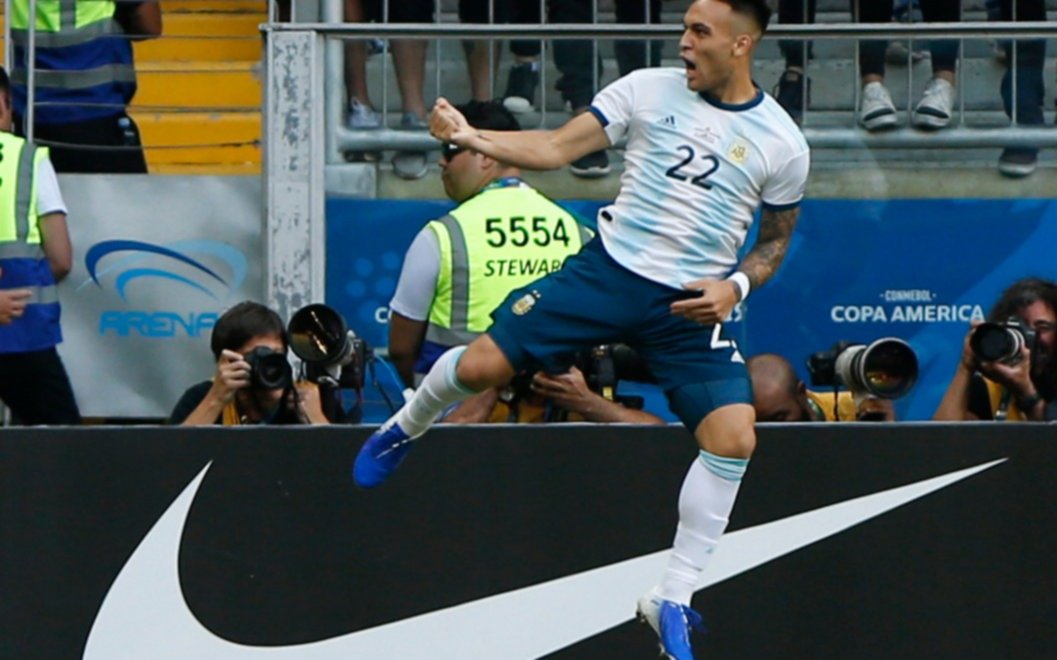 "Había que ganar y lo hicimos", aseguró Lautaro Martínez