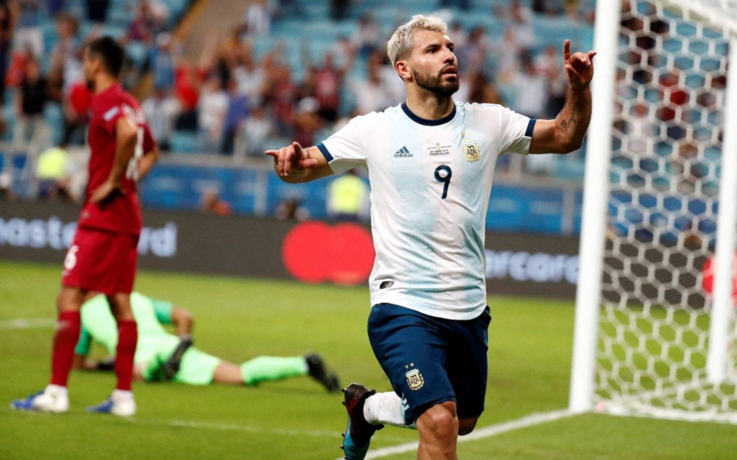 Sergio "Kun" Agüero: "Siempre se disfruta hacer goles en la selección"