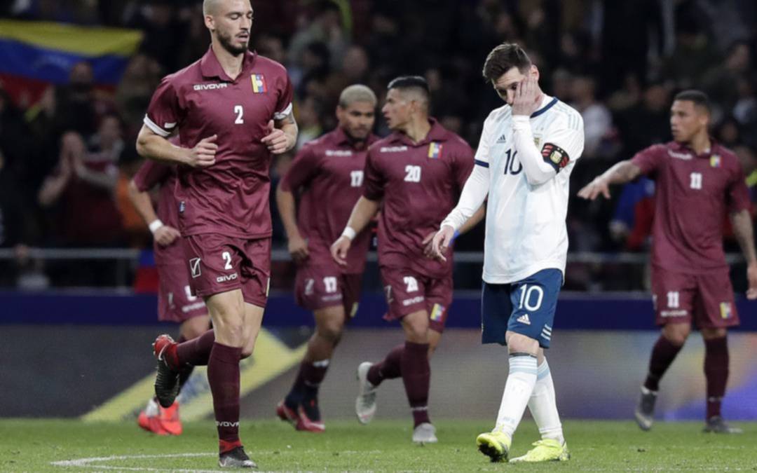 Argentina se las verá con Venezuela en medio de una racha inédita