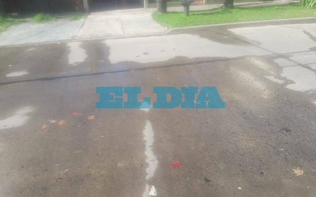 Abundante pérdida de agua en Gonnet