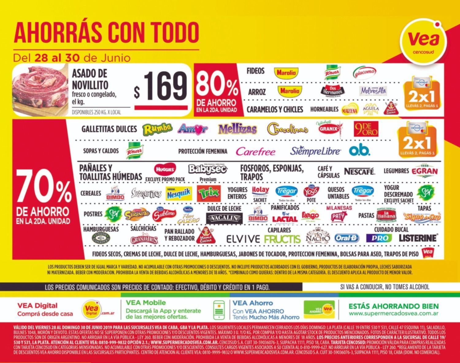 Ahorrá con todo en Vea