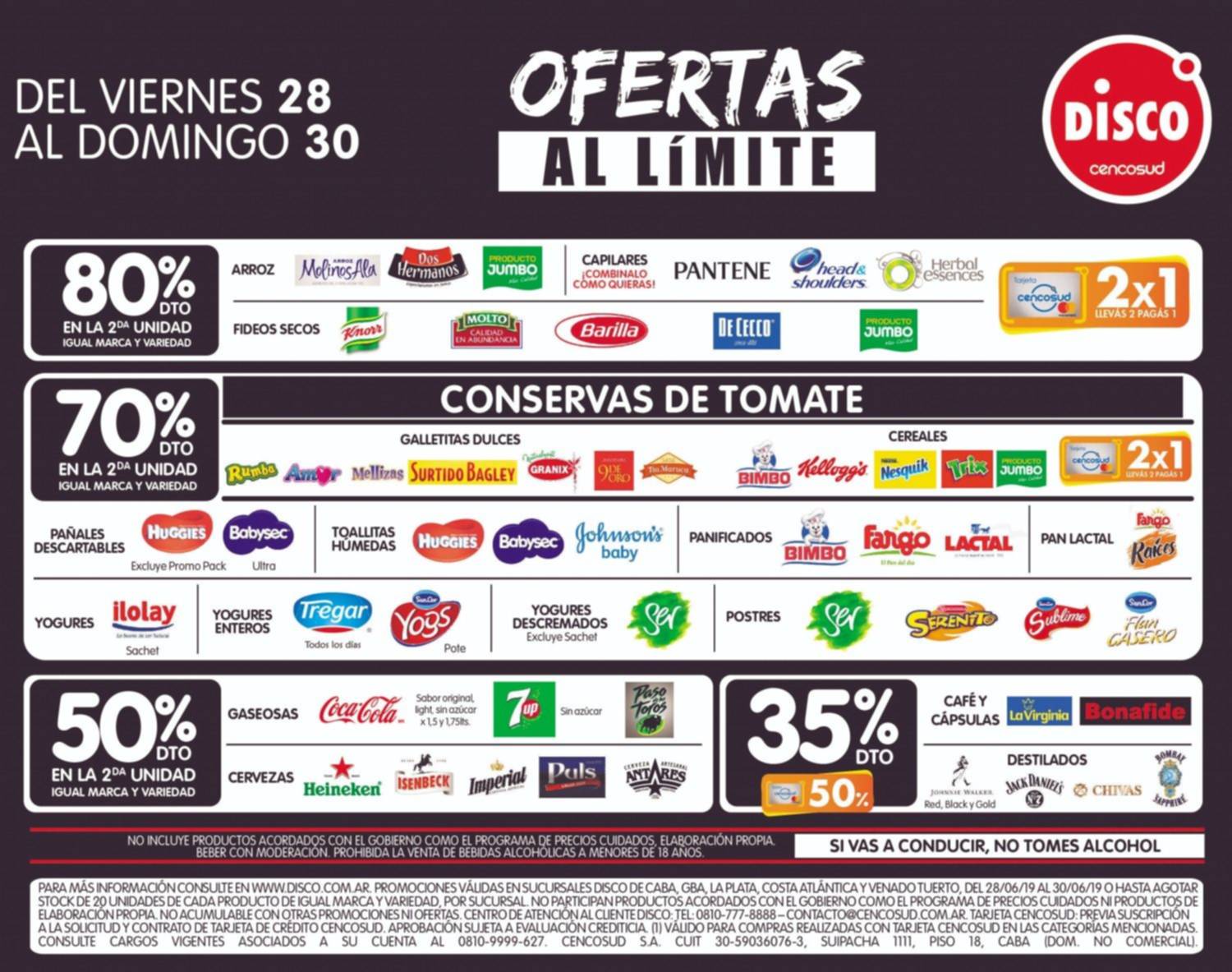 Ofertas al límite en Disco