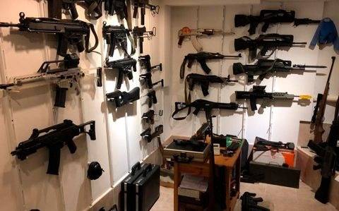 El arsenal secuestrado a los aficionados al tiro está valuado en 150 millones de dólares