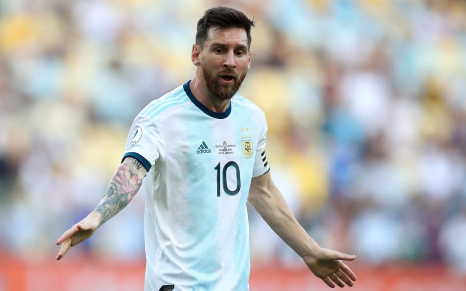 Messi: "Para enfrentar a Brasil llegamos muy bien"