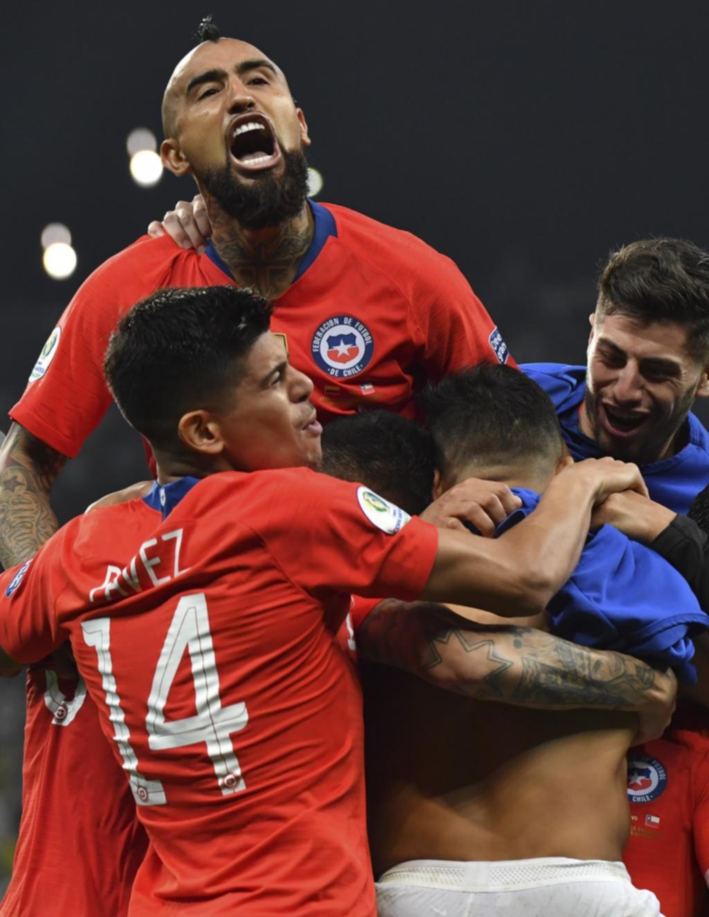 A Chile se le dio por la vía de los penales