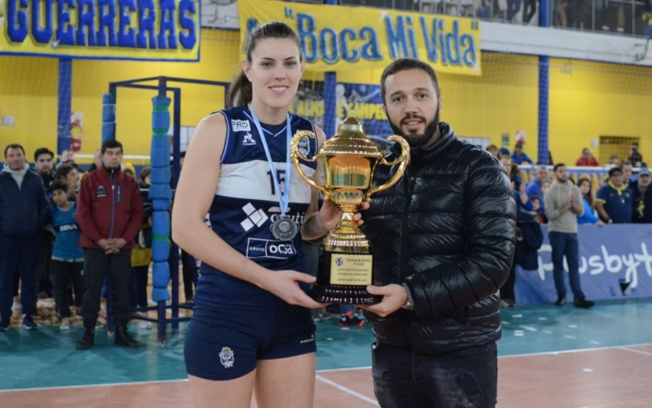 Las Lobas cayeron ante Boca en la final de la Copa Metropolitana de Vóley