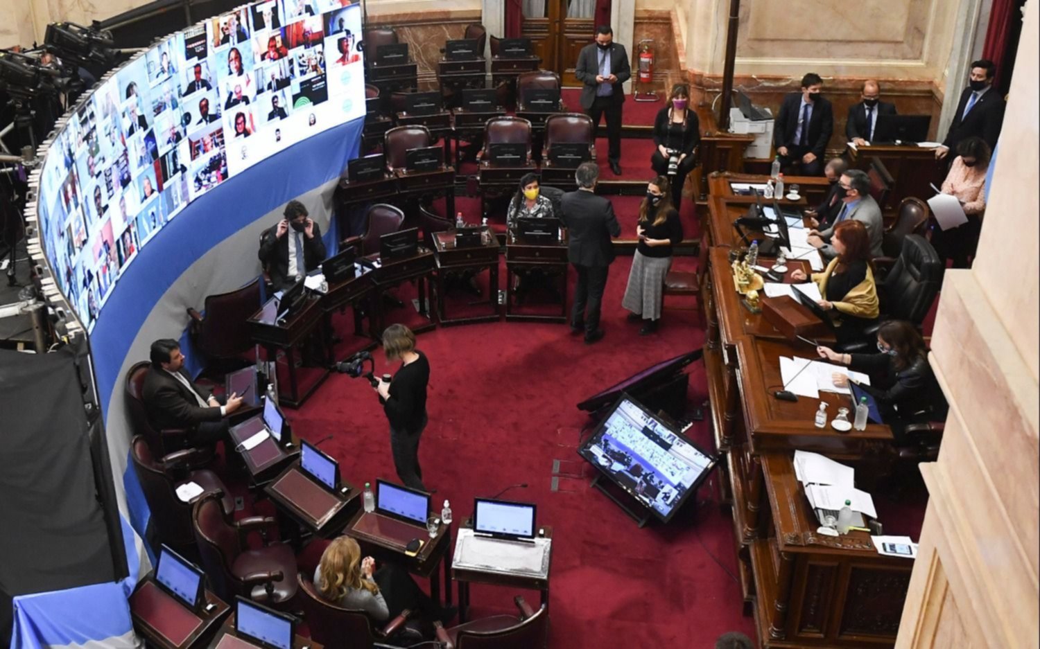 Sin la oposición, el Senado avaló decretos de Alberto Fernández para aplacar los efectos del COVID-19