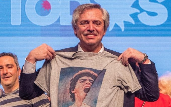 "Diego para mí es todo", dijo el presidente Fernández sobre Maradona