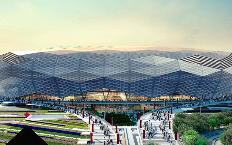 En medio de la pandemia, el revolucionario estadio que inauguran para el Mundial de Qatar
