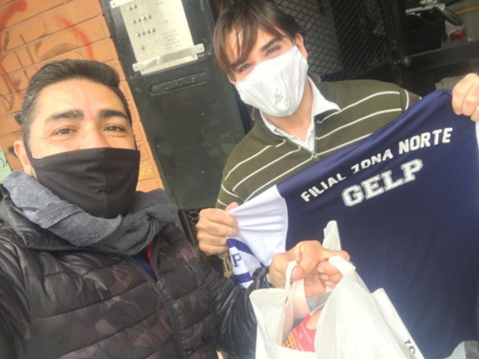 La Filial Zona Norte de Buenos Aires realizó una acción solidaria