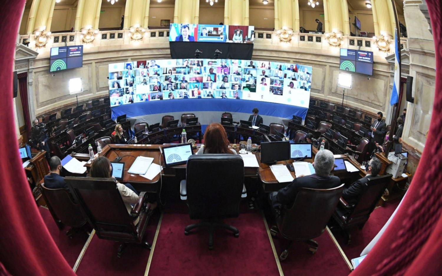 El Senado aprobó la Ley de Alquileres, sin la presencia de Juntos por el Cambio