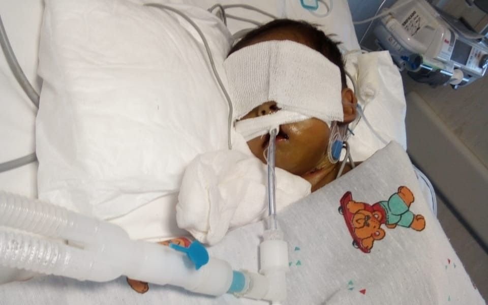 Desesperado pedido de un padre por la salud de su bebé