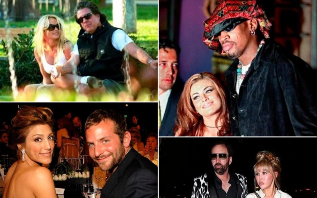 Les duró un suspiro: estrellas con matrimonios fugaces