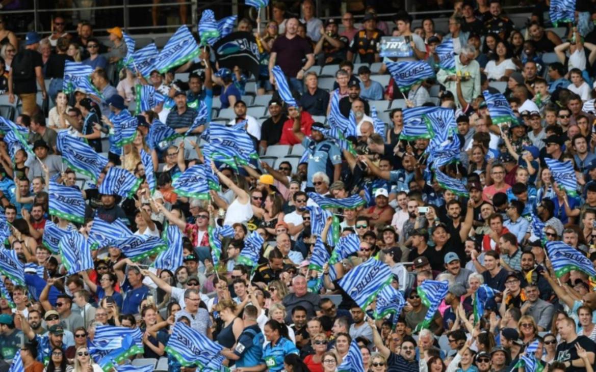 El regreso del Súper Rugby reunió a 43.000 personas en Nueva Zelanda