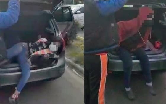 Increíble: detuvieron a pareja que llevaba a sus hijos en el baúl para celebrar un cumpleaños