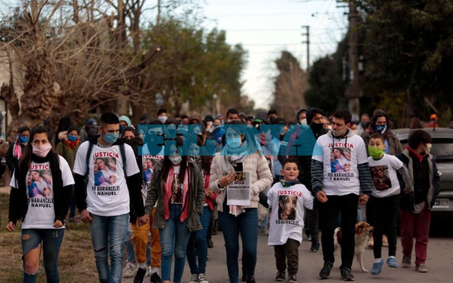 Crimen de City Bell: fuerte pedido de justicia de familiares y vecinos de Mariángeles