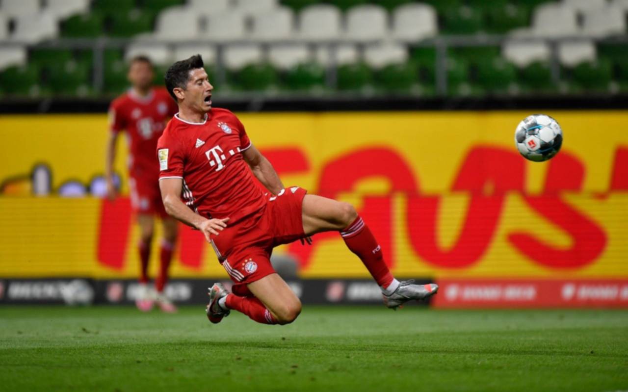 El Bayern derrotó al Bremen y se coronó campeón de la Bundesliga por octava vez consecutiva