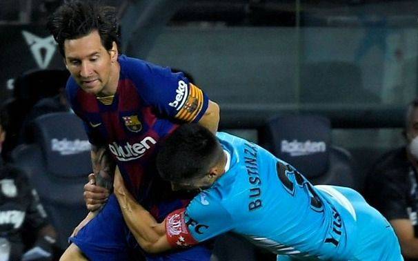 Barcelona volvió a ganar con un gol de Messi, quien no pudo llegar a los 700 gritos
