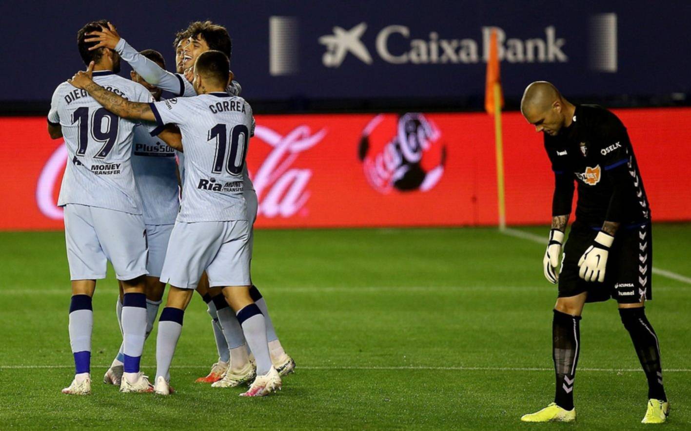 España: El equipo del Cholo Simeone quebró la racha con una lluvia de goles