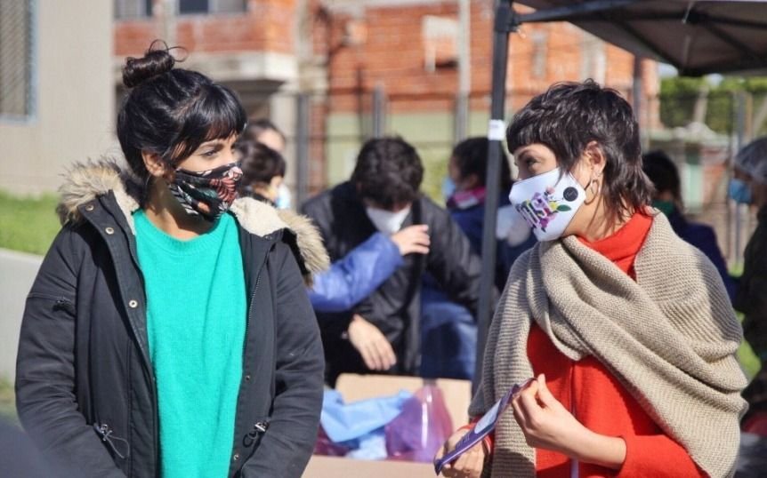 Operativo sanitario "DETeCTAr" en Ezpeleta Oeste