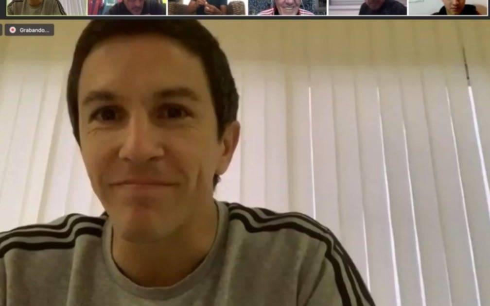 Charla virtual de Nacho Fernández para los pibes de las inferiores