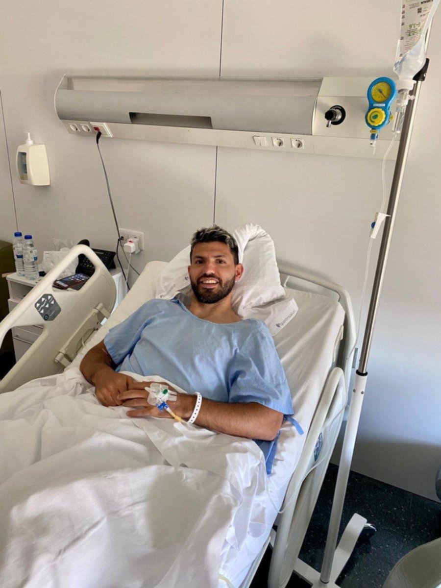 Agüero comienza con la etapa de recuperación
