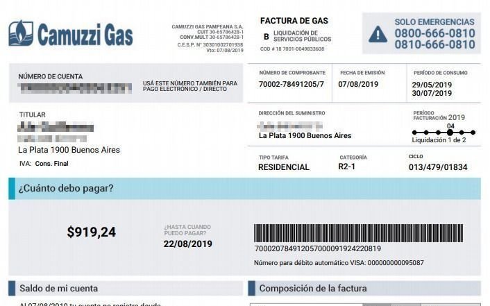 ¿Se viene un aumento en las boletas de gas para los vecinos de La Plata?
