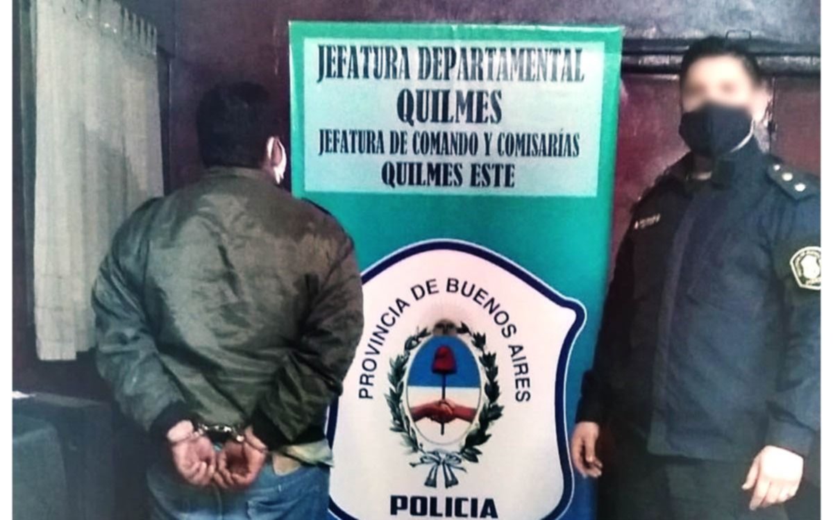 Detienen a ladrón que robaba comercios en Quilmes centro