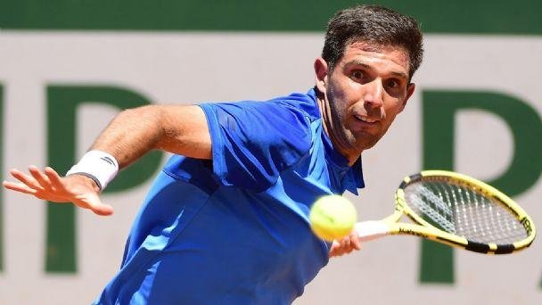 Un “rejuvenecido” Delbonis continúa su racha en París