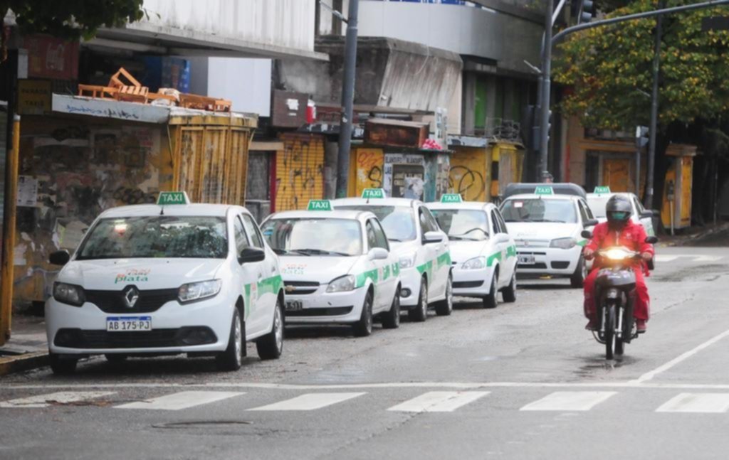 Taxistas platenses plantean una situación crítica y se movilizan por sus reclamos