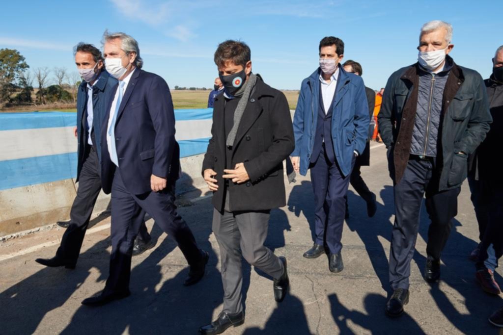 Inauguraron un tramo de la autovía 7